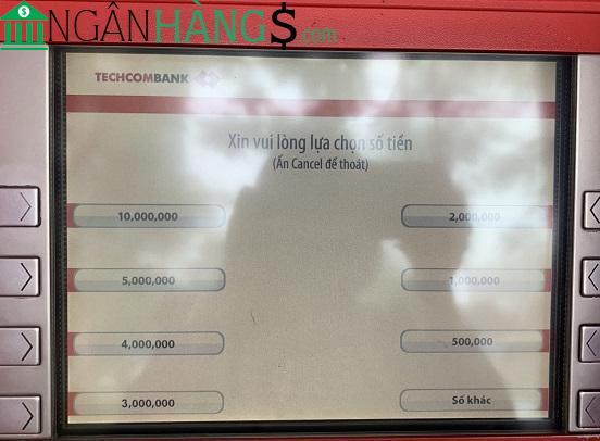 Ảnh Cây ATM ngân hàng Kỹ Thương Techcombank Công ty Vina Chang Tah 1