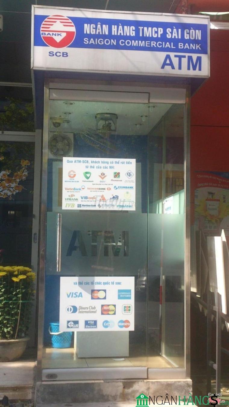 Ảnh Cây ATM ngân hàng Sài Gòn SCB Quận 8 1