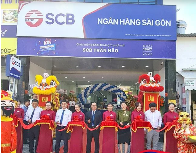 Ảnh Ngân hàng Sài Gòn SCB Phòng giao dịch Trần Não 1