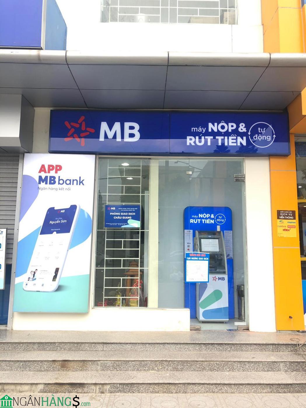 Ảnh Cây ATM ngân hàng Quân Đội MBBank Chi nhánh Bà Rịa 1