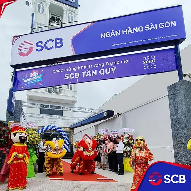 Ảnh Ngân hàng Sài Gòn SCB Phòng giao dịch Tân Quý 1