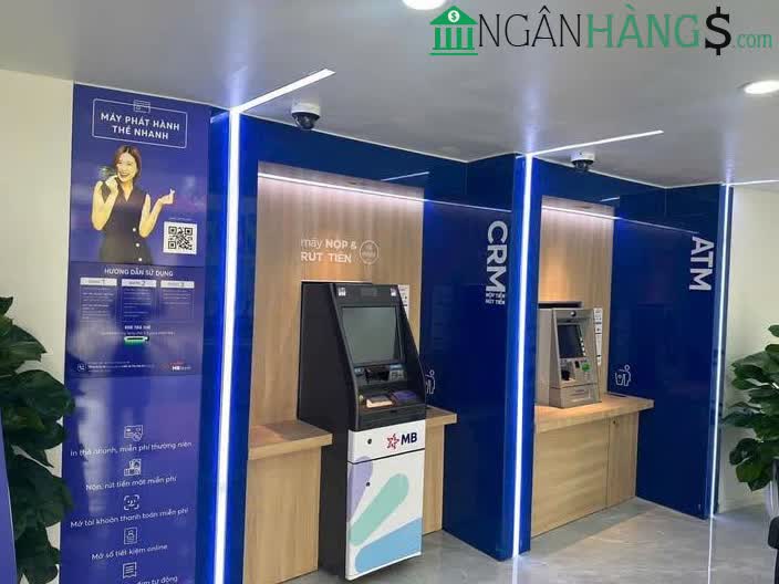 Ảnh Cây ATM ngân hàng Quân Đội MBBank Smartbank Vĩnh Tường 1