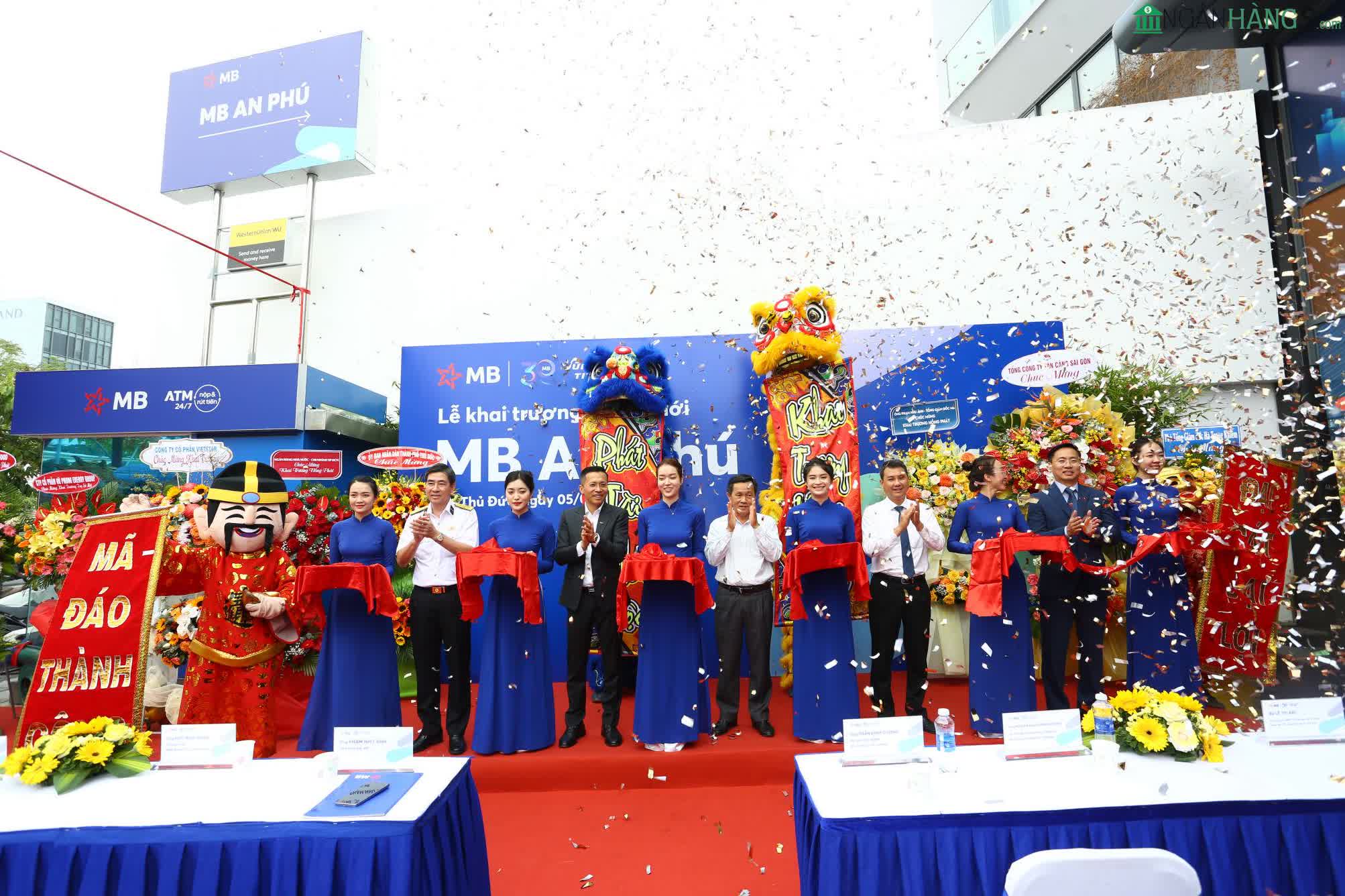 Ảnh Ngân hàng Quân Đội MBBank Chi nhánh An Phú 1